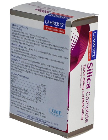 Silica Complete (Cabello, Piel y Uñas) de Lamberts