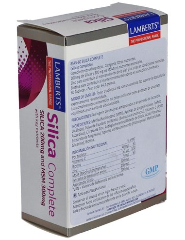 Silica Complete (Cabello, Piel y Uñas) 60 Tabs. de Lamberts