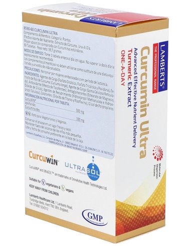Curcumin Ultra (Una al Día) de Lamberts