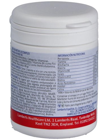 Methyl B Complex de Lamberts