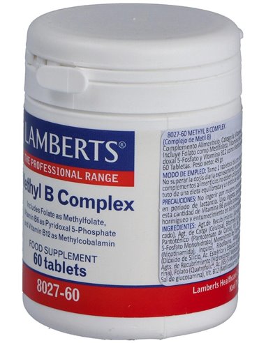 Methyl B Complex 60 Tabs. de Lamberts