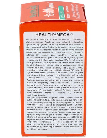 Healthy Mega 30Comp. Health Aid de Health Aid