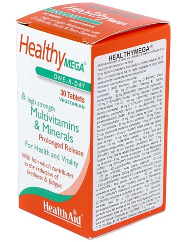Healthy Mega 30Comp. Health Aid de Health Aid