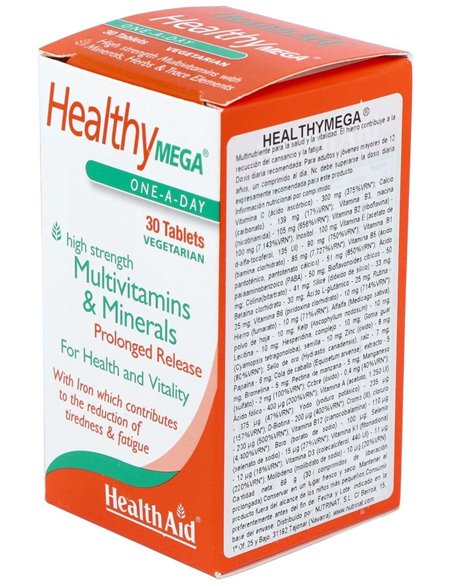 Healthy Mega 30Comp. Health Aid de Health Aid