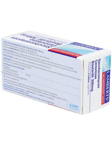 Saccharomyces Boulardii 30 Caps. de Lamberts
