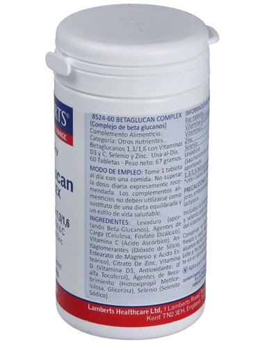 Complejo de Beta-Glucanos de Lamberts