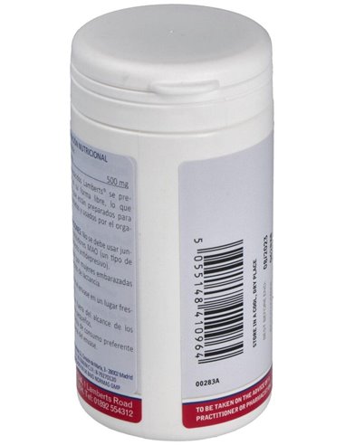 L-Tirosina 500 mg 60 Caps. de Lamberts