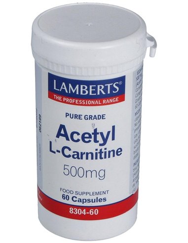 L-Acetil Carnitina HCl 500 mg de Lamberts