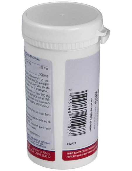 L-Carnitina 500 mg de Lamberts