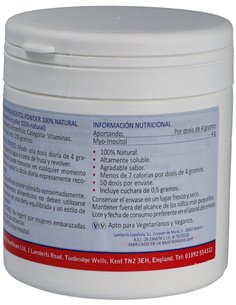 Myo Inositol en polvo 100% Natural de Lamberts 2