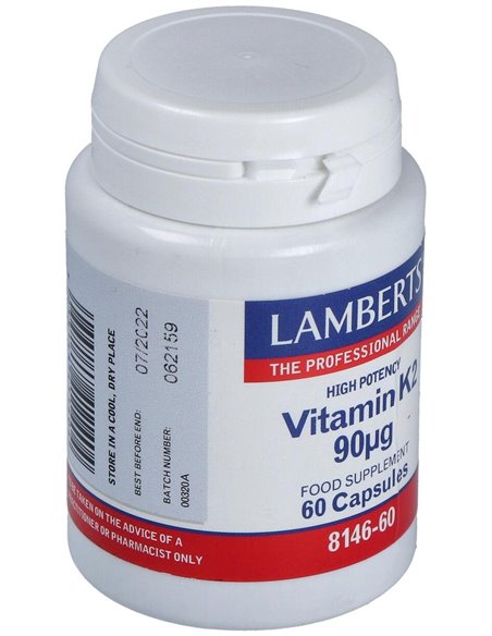 Vitamina K2 (como MK-7) 90 µg de Lamberts