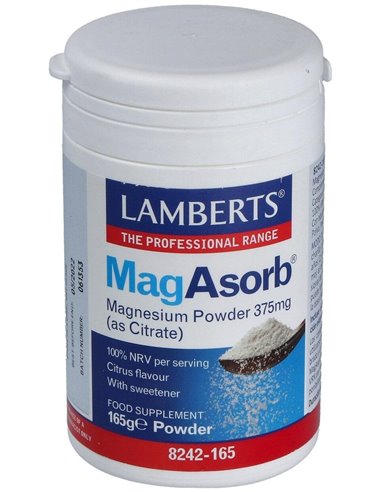 MagAbsorb® Mag 375 mg (en polvo) de Lamberts