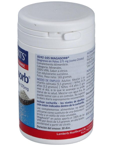 MagAbsorb® Mag 375 mg (en polvo) de Lamberts