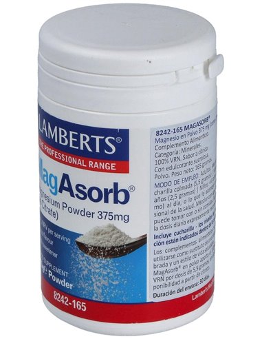 MagAbsorb® Mag 375 mg (en polvo) de Lamberts