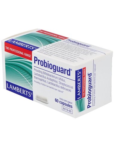 Probioguard® (4 cepas probióticas) 60 Caps. de Lamberts