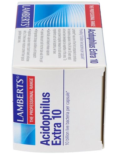 Acidophilus Extra 10 (10000 millones por cápsula) de Lamberts