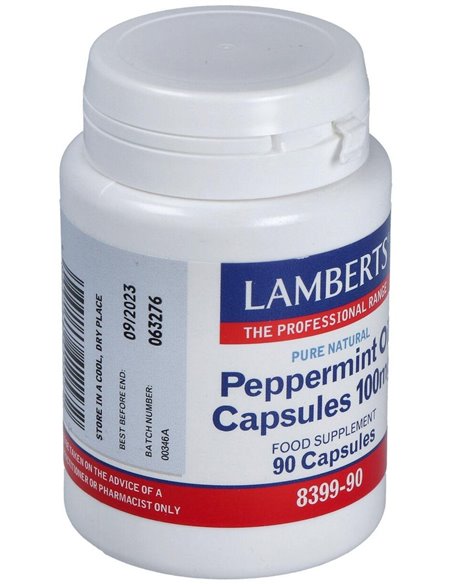 Aceite de Menta 100 mg 90 Caps. de Lamberts