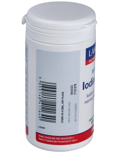 Yodo 150 µg (Como yoduro de potasio) de Lamberts