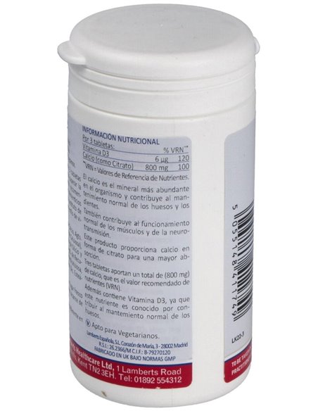 CalAbsorb® (Calcio 800 mg como citrato) de Lamberts