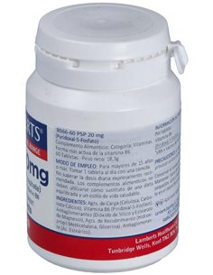 P5P 20 mg (Piridoxal-5-Fosfato) 60 Tabs. de Lamberts 2