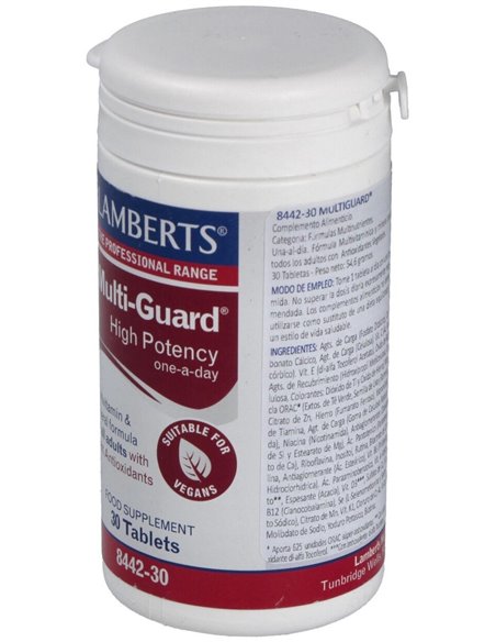 Multi-Guard® (Apto para Veganos) 30 Tabs. de Lamberts