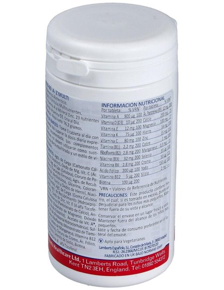 A to Z Multi (Vitaminas y Minerales) Una al Día de Lamberts