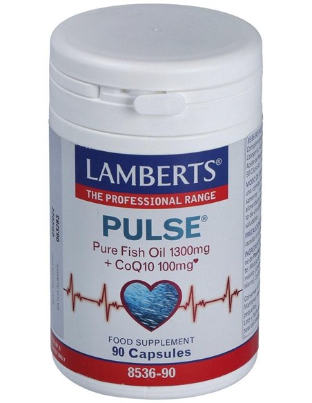 Pulse® (Aceite Pescado 1300 mg  + CoQ10 100 mg) de Lamberts