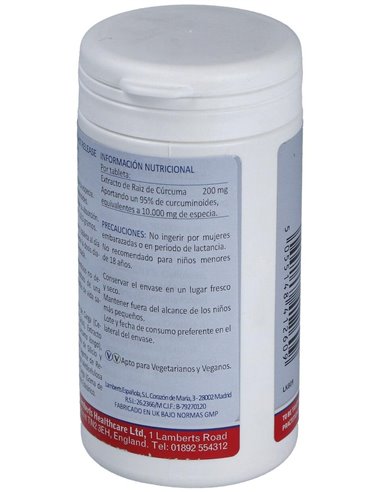 Cúrcuma de Liberación Rápida de Lamberts