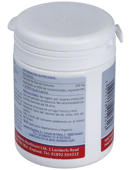 Cúrcuma de Liberación Rápida de Lamberts