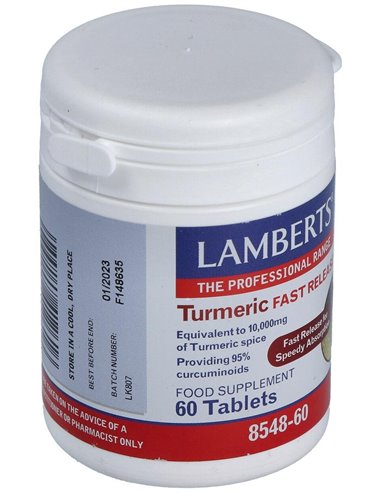 Cúrcuma de Liberación Rápida de Lamberts