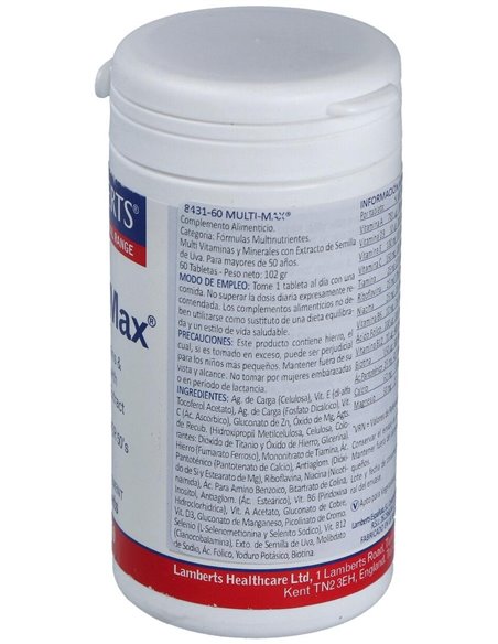 Multi-Max® (Para Mayores de 50) de Lamberts