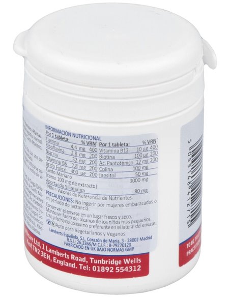 Choline Liver Complex (Cardo Mariano y Vit. B) de Lamberts