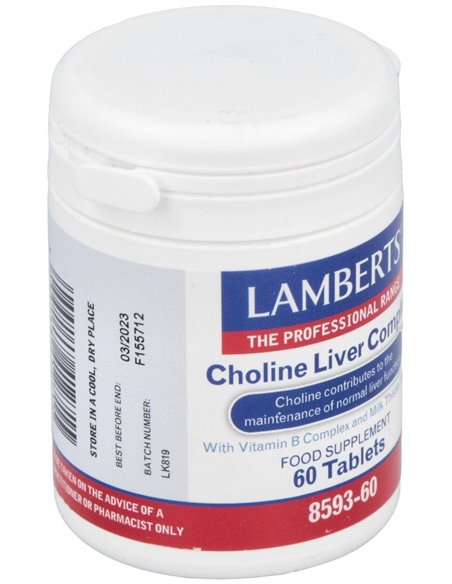 Choline Liver Complex (Cardo Mariano y Vit. B) de Lamberts
