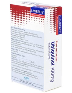 Ubiquinol 100 mg 60 Caps. de Lamberts 2