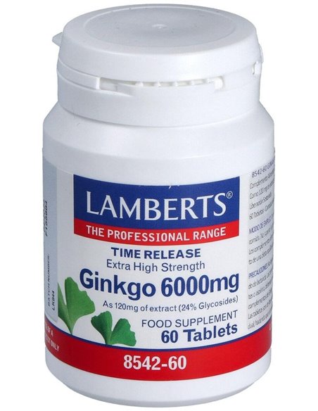 Ginkgo Biloba 6000 mg de Lamberts