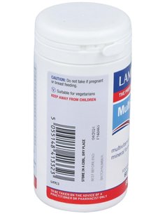 Multi-Guard® Iron Free (Sin hierro ni Yodo) 60 Tabs. de Lamberts 2