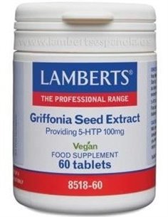 5HTP 100 mg (Extracto de semillas de Griffonia)  60 Tabs. de Lamberts 2