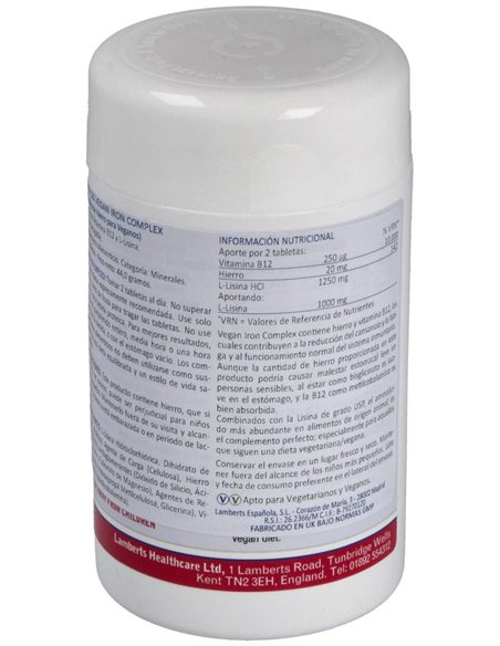 Bio- Iron Complex  NUEVO NOMBRE de Lamberts