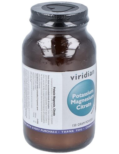 Potasio Magnesio Citrato Polvo 150Gr. de Viridian