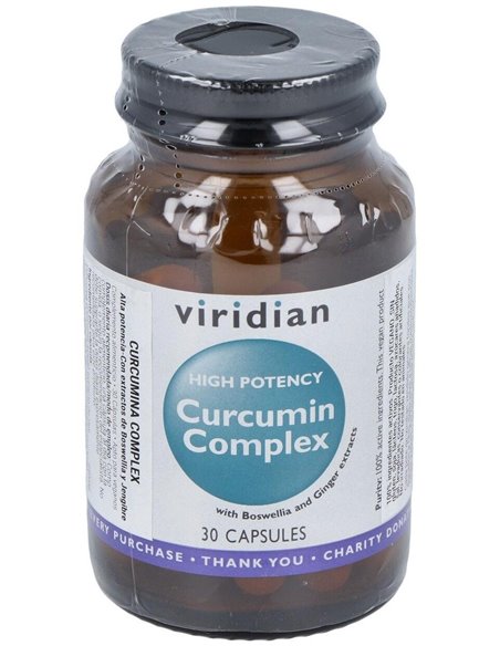 Curcumina Complex Alta Potencia 30Cap.Veg. de Viridian