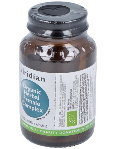 Complex Herbario Mujer 30Cap.Veg. Bio de Viridian