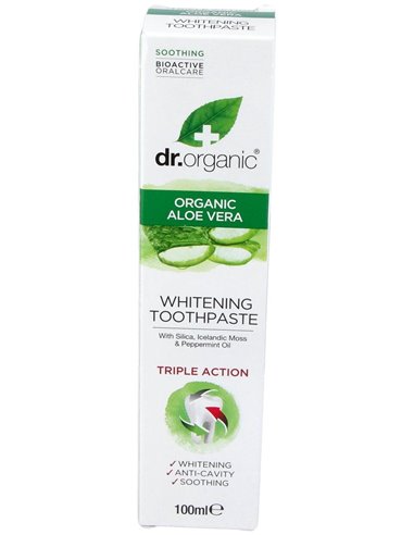 Pasta De Dientes Aloe Vera Organico 100Ml. de Dr. Organic