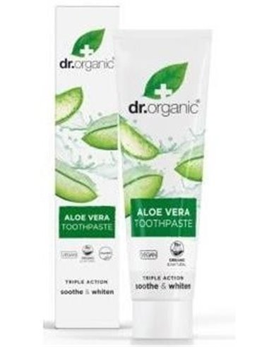 Pasta De Dientes Aloe Vera Organico 100Ml. de Dr. Organic