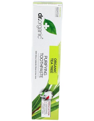 Pasta De Dientes Arbol Del Te Organico 100Ml. de Dr. Organic