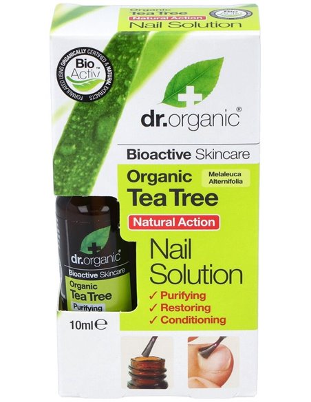 Solucion Para Uñas Arbol Del Te Organico 10Ml. de Dr. Organic