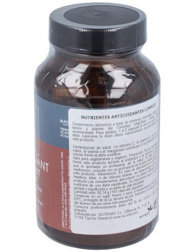 Nutrientes Antiox. Complex 100Vcap. de Terranova