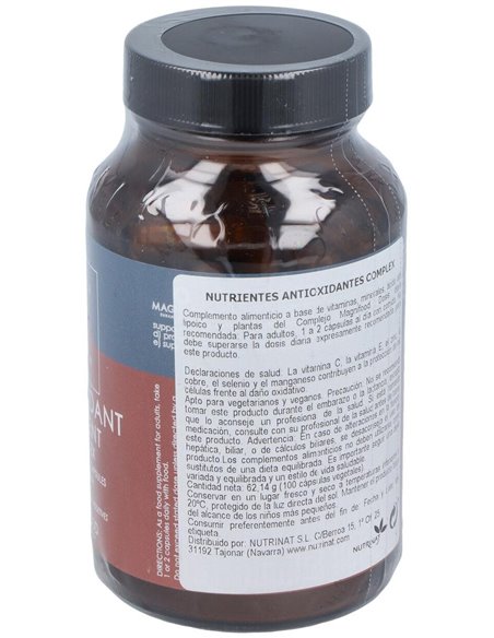 Nutrientes Antiox. Complex 100Vcap. de Terranova