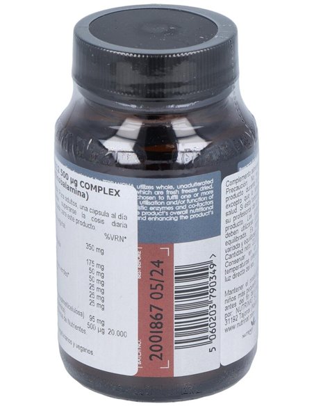 Vitamina B12 500Mcg Complex (Metilcobalamina) 50Vc de Terranova