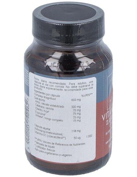 Vitamina D3 2.000 Ui (50 ?g) Complex 50 Vcáps de Terranova