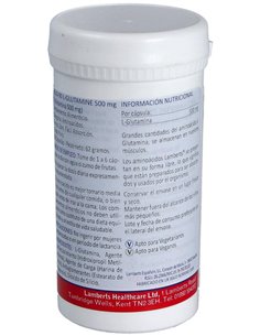 L-Glutamina 500 mg de Lamberts 2